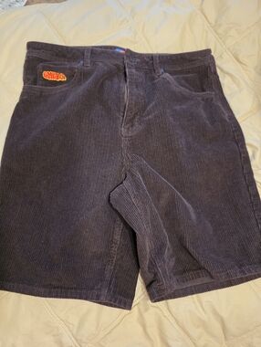 EMPYRE Brown Corduroy Shorts Size 36 Vintage Streetwear